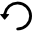 Icon eines Zurücksetzen-Kreises